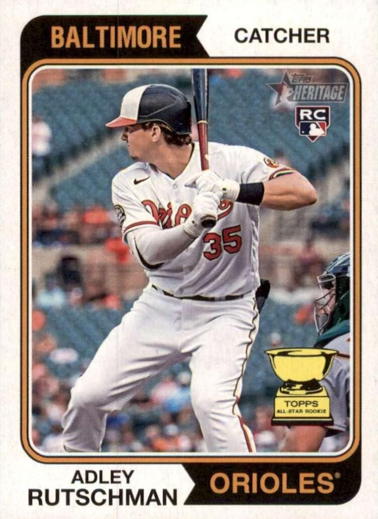 Adley Rutschman 2023 Topps Heritage Baseball Series Mint All Star