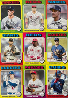 2024 Topps Heritage Baseball Complete Mint 400 Card Basic Set in Classic 1975 Design

