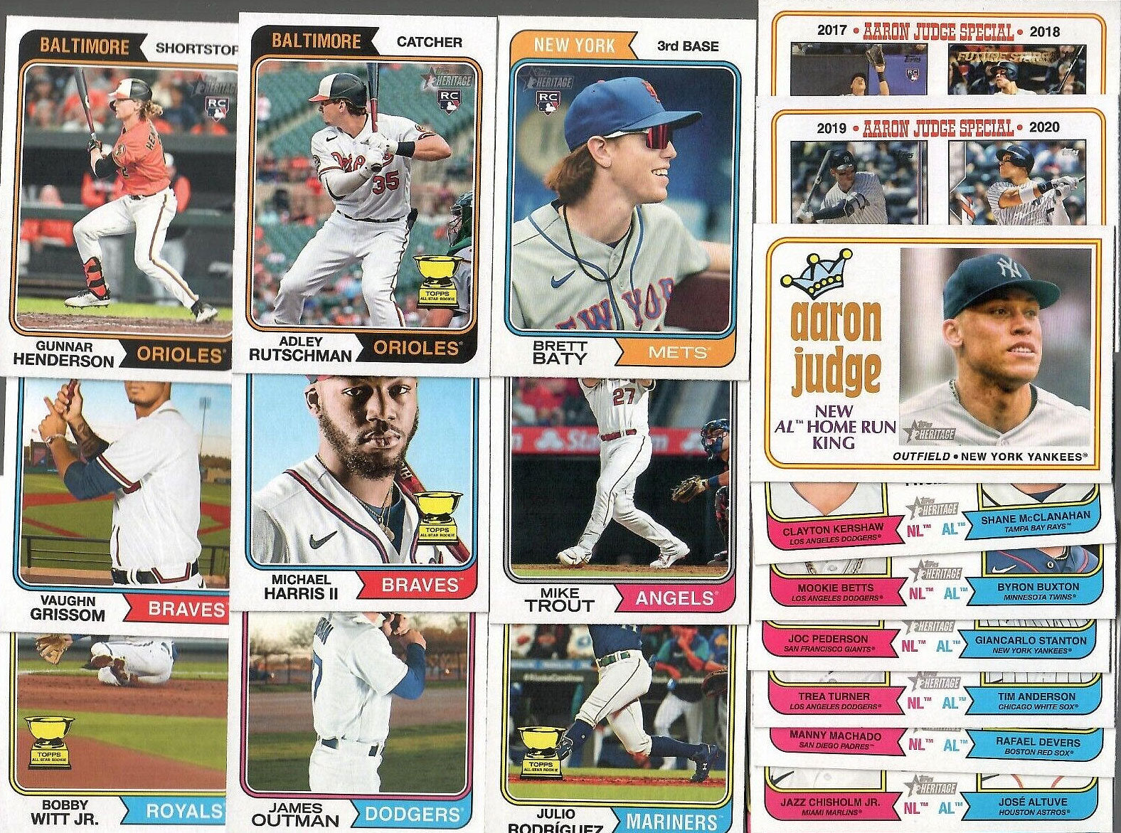 2017 Topps Heritage Miami Marlins Team Set 10 Cards at 's