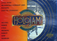 1993 Upper Deck Holojam NBA Basketball Series Factory Sealed Limited Edition Set LOADED with Stars and Hall of Famers including Michael Jordan and Shaquille O'Neal Plus
