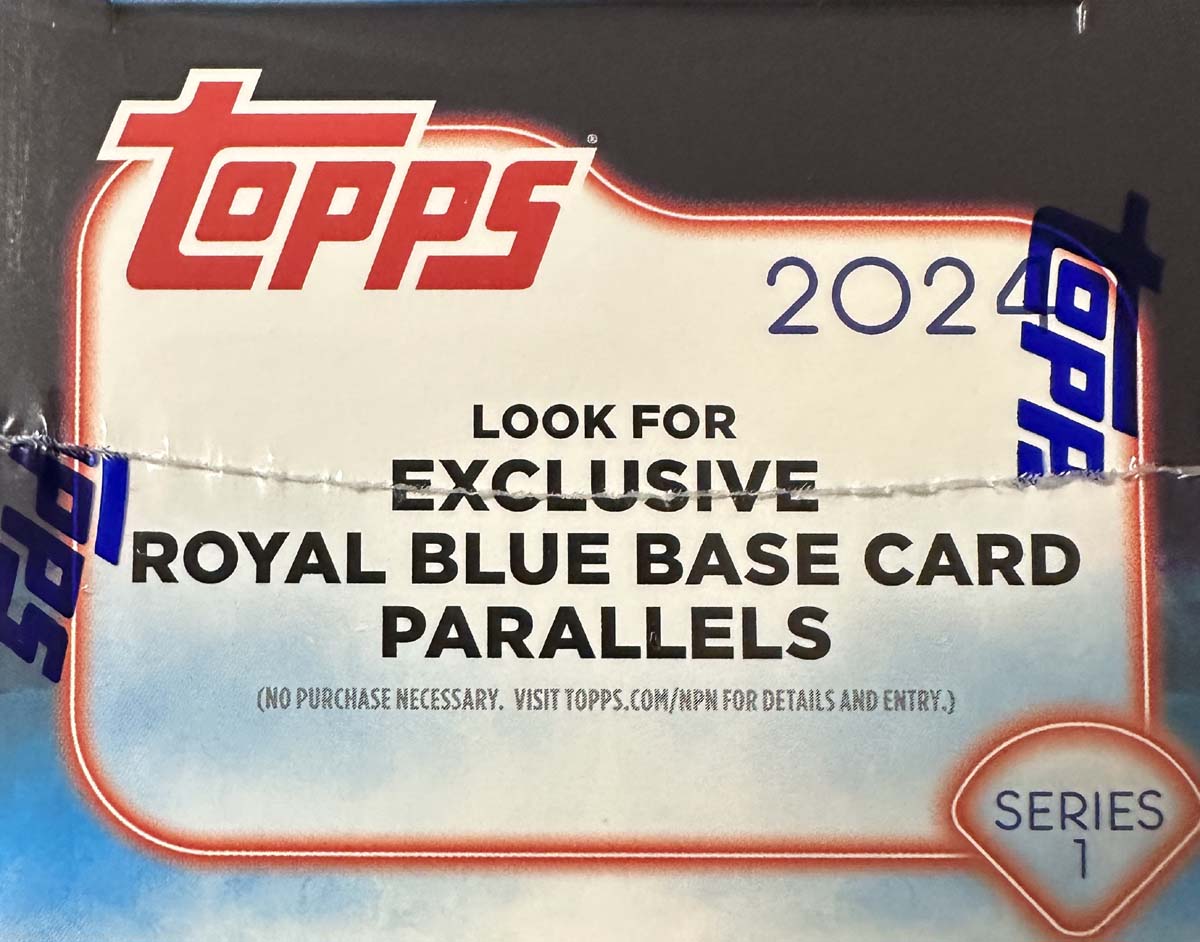 2024 Topps Baseball Series 1 Factory Sealed Blaster Box with an EXCLUS