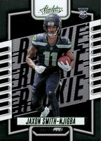 Jaxon Smith-Njigba 2023 Panini Absolute Series Green Foil Version Mint Rookie Card #109
