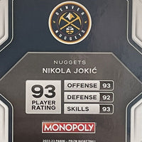 Nikola Jokic 2022 2023 Panini Prizm Monopoly Series Mint Card #PS9