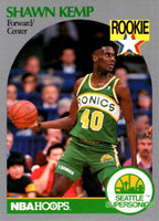 Shawn Kemp 1990 1991 Hoops Series Mint ROOKIE Card  #279
