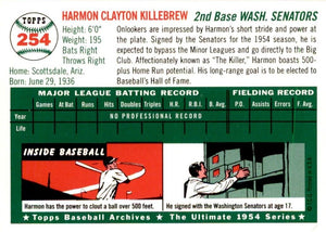 Harmon Killebrew 1994 Topps Archives 1954 Series Card #254