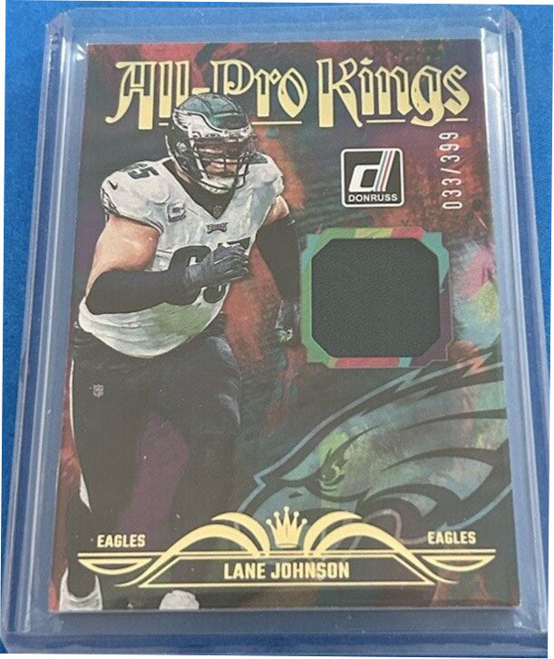 Lane Johnson 2023 Panini Donruss All Pro Kings Series Mint Insert