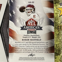 2018 LEAF NFL DRAFT Football Series Complete Mint 99 Card Master Set with Inserts including Multiple Cards of the Top Prospects Baker Mayfield, Sam Darnold, Josh Allen and many more