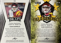 2018 LEAF NFL DRAFT Football Series Complete Mint 99 Card Master Set with Inserts including Multiple Cards of the Top Prospects Baker Mayfield, Sam Darnold, Josh Allen and many more
