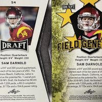 2018 LEAF NFL DRAFT Football Series Complete Mint 99 Card Master Set with Inserts including Multiple Cards of the Top Prospects Baker Mayfield, Sam Darnold, Josh Allen and many more