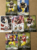 2018 LEAF NFL DRAFT Football Series Complete Mint 99 Card Master Set with Inserts including Multiple Cards of the Top Prospects Baker Mayfield, Sam Darnold, Josh Allen and many more
