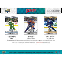 2024 2025 Upper Deck MVP Hockey Series Unopened Retail 36 Pack Box with Chance for Rookies Plus #1 Draft Picks Cards
