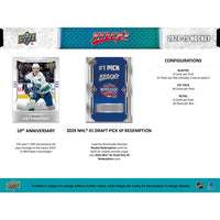 2024 2025 Upper Deck MVP Hockey Series Unopened Retail 36 Pack Box with Chance for Rookies Plus #1 Draft Picks Cards
