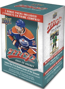 2024 2025 Upper Deck MVP NHL Hockey Blaster Box with EXCLUSIVE Gold Parallels