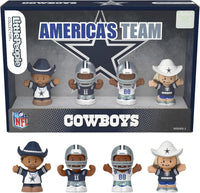 Fisher Price Little People Collector Dallas Cowboys NFL 4-Pack Figure Set
