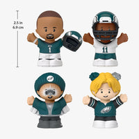Fisher Price Little People Collector Philadelphia Eagles NFL 4-Pack Figure Set Jalen Hurts
