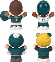 Fisher Price Little People Collector Philadelphia Eagles NFL 4-Pack Figure Set Jalen Hurts
