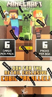 Minecraft Trading Cards Brand New 2024 Factory Sealed Blaster Box from Panini with Possible EXCLUSIVE Cubic Parallels Plus Chance for Ultra Rare Color Blast and Minecraft Milestones Inserts

