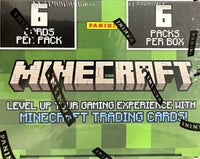 Minecraft Trading Cards Brand New 2024 Factory Sealed Blaster Box from Panini with Possible EXCLUSIVE Cubic Parallels Plus Chance for Ultra Rare Color Blast and Minecraft Milestones Inserts
