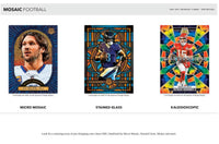 2025 Panini MOSAIC Football Series Blaster Box with EXCLUSIVE Retail Inserts and Numbered Parallels Plus
