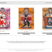 2024 Panini MOSAIC Football Series Blaster Box with EXCLUSIVE Retail Inserts and Numbered Parallels Plus (Copy)