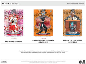 2024 Panini MOSAIC Football Series Blaster Box with EXCLUSIVE Retail Inserts and Numbered Parallels Plus (Copy)