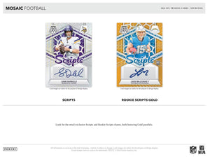 2024 Panini MOSAIC Football Series Blaster Box with EXCLUSIVE Retail Inserts and Numbered Parallels Plus (Copy)