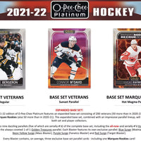 2021 2022 Upper Deck O-Pee-Chee PLATINUM Hockey Series Unopened Blaster Box