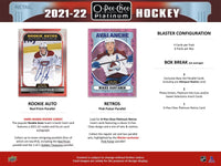 2021 2022 Upper Deck O-Pee-Chee PLATINUM Hockey Series Unopened Blaster Box
