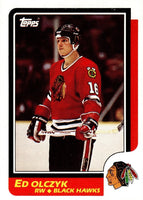 Ed Olczyk 1986 1987 Topps Card #82
