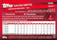 David Ortiz 2017 Topps Baseball Series Mint Card #350

