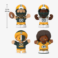 Fisher Price Little People Collector Green Bay Packers NFL 4-Pack Figure Set

