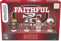 Fisher Price Little People Collector San Francisco 49ers NFL 4-Pack Figure Set with George Kittle Plus
