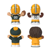 Fisher Price Little People Collector Green Bay Packers NFL 4-Pack Figure Set
