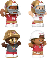 Fisher Price Little People Collector San Francisco 49ers NFL 4-Pack Figure Set with George Kittle Plus
