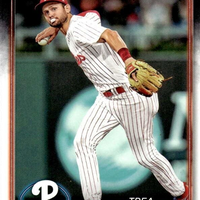 Philadelphia Phillies 2024 Topps Complete Mint 24 Card Hand Collated Team Set Featuring Bryce Harper Kyle Schwarber and Trea Turner with Johan Rojas Orion Kerkering and Weston Wilson Rookies Plus