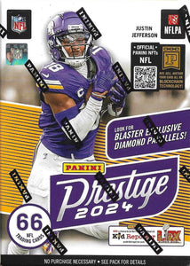 2024 Panini PRESTIGE Football Series Blaster Box with Possible EXCLUSIVE Parallels and Autographs