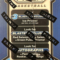 2023 2024 Panini PRIZM NBA Basketball Blaster Box with 3 EXCLUSIVE ICE Prizms and Chance for Victor Wembanyama Rookie