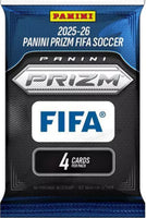 2025-26 Panini PRIZM FIFA Soccer Blaster Box Featuring Stars from the 2026 World Cup with 3 EXCLUSIVE Prizms including Pink and Orange Plus Possible AUTOGRAPHS
