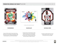 2026 Panini PRIZM FIFA World Cup Soccer Blaster Box with Possible AUTOGRAPHS with 6 Prizms and 3 Inserts/Insert Parallels Per Box Chance for Exclusive Yellow, Purple, Blue and White Prizms
