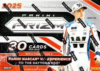 2025 Panini PRIZM Series NASCAR Blaster Box with 4 EXCLUSIVE Blue Ice Parallel Cards
