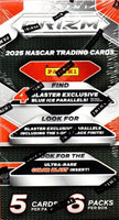 2025 Panini PRIZM Series NASCAR Blaster Box with 4 EXCLUSIVE Blue Ice Parallel Cards
