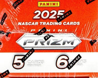 2025 Panini PRIZM Series NASCAR Blaster Box with 4 EXCLUSIVE Blue Ice Parallel Cards
