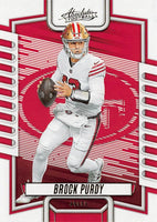 Brock Purdy 2023 Panini Absolute Series Mint 2nd Year Card #18
