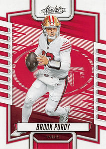 Brock Purdy 2023 Panini Absolute Series Mint 2nd Year Card #18