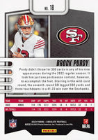 Brock Purdy 2023 Panini Absolute Series Mint 2nd Year Card #18
