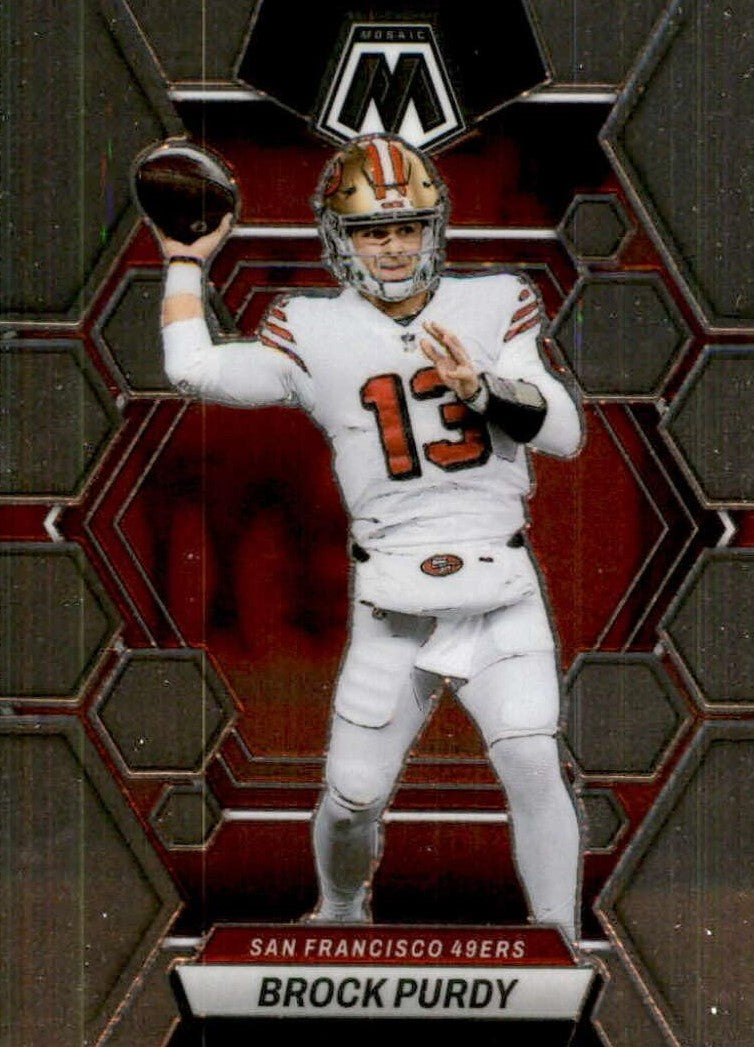 Brock Purdy 2023 Panini Mosaic Series Mint 2nd Year Card #211