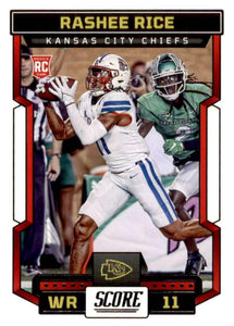 Rashee Rice 2023 Score Football Series Mint ROOKIE Card #352