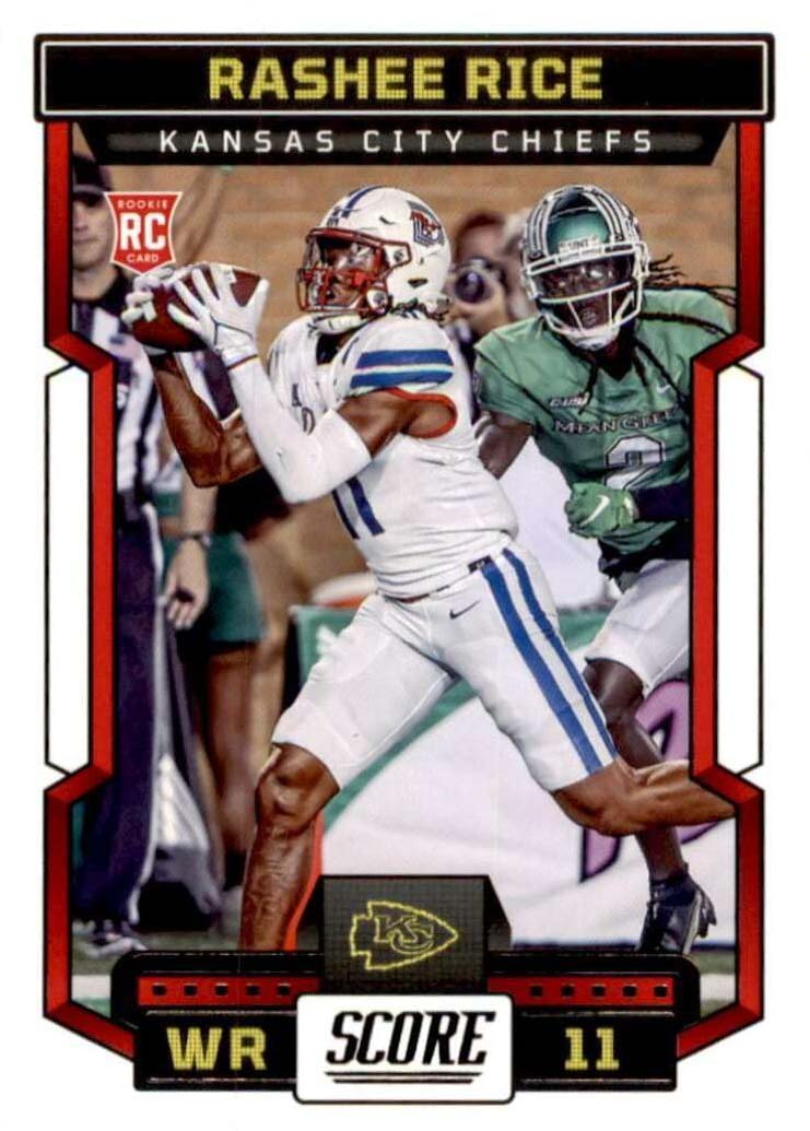 Rashee Rice 2023 Score Football Series Mint ROOKIE Card #352