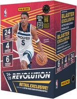 2024 2025 Panini Revolution NBA Basketball Blaster Box with Possible EXCLUSIVE Ultra Rare KABOOM Horizontal Parallels PLUS
