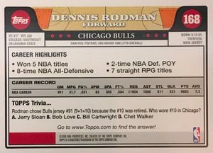 Dennis Rodman 2008 2009 Topps Series Mint Card #168
